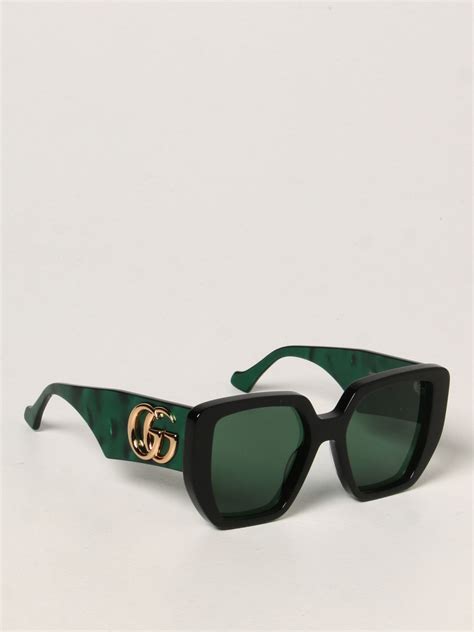 gucci lime green sunglasses